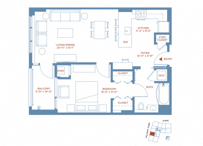 apartment 1602 plan